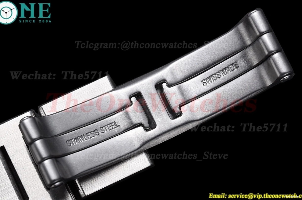 White De V6F Cartier Bleu Ballon 33mm NH05 SS Textured V8 Dial SS 0422